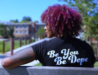 ‘be you, be dope’ t-shirt (olive)